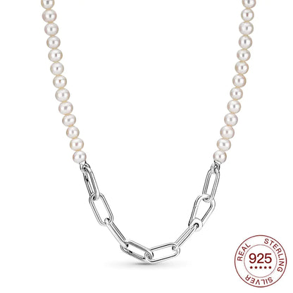 Nueva joyería de plata perla