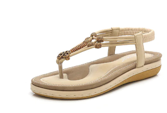 Sandalias planas estilo romano